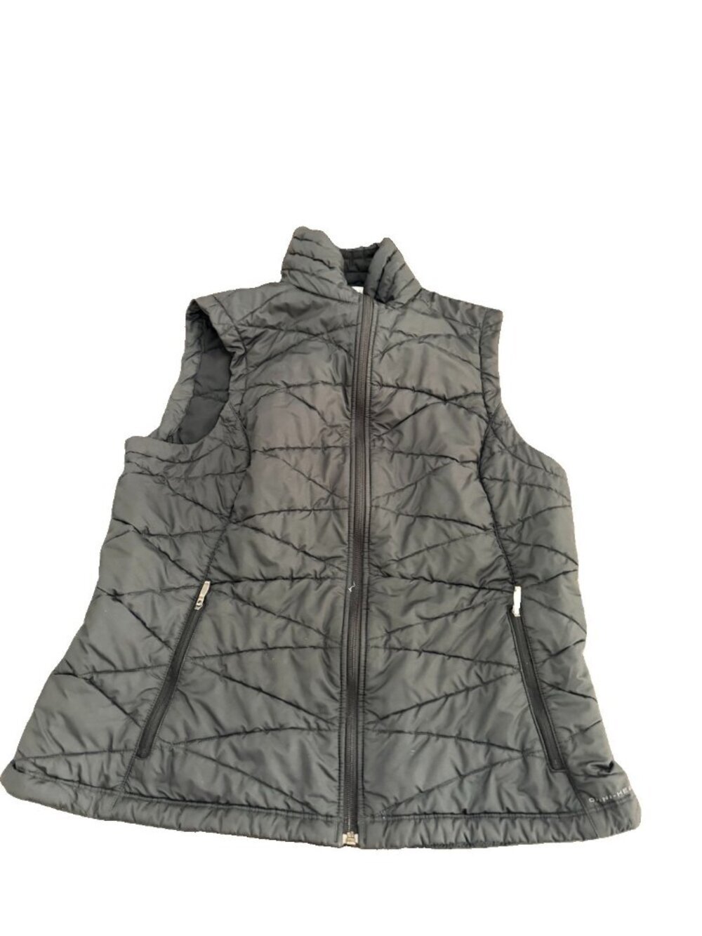 Women’s Black Columbia Puffer Vest Large